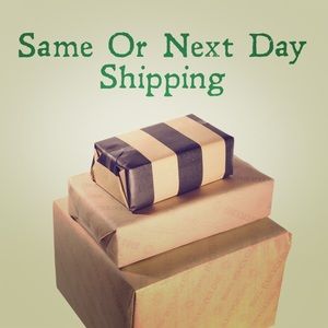 All Orders Shipped Same Or Next Day